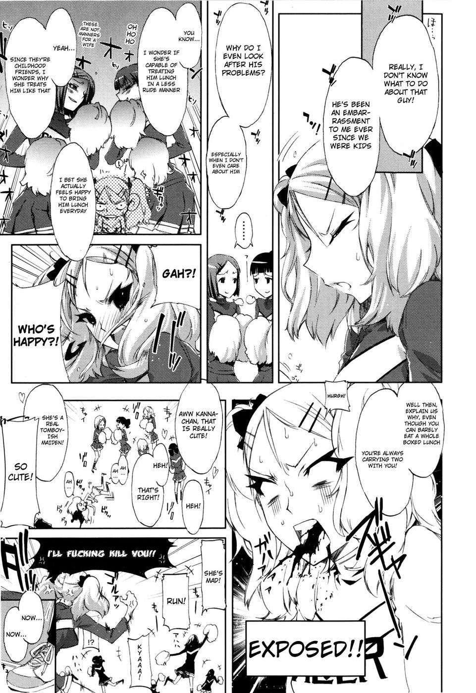 Hentai Manga Comic-Cheer For V-Read-14